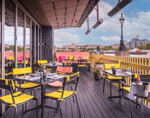 Laurent Perrier x Sea Containers Terrace vignette