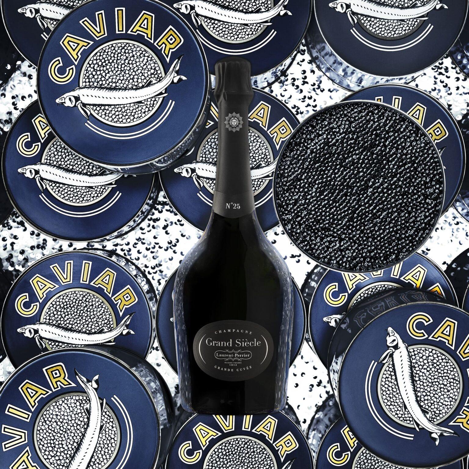 ANCIEN SEAU CHAMPAGNE Laurent Perrier Brut anse - Métal Chromé EUR 22
