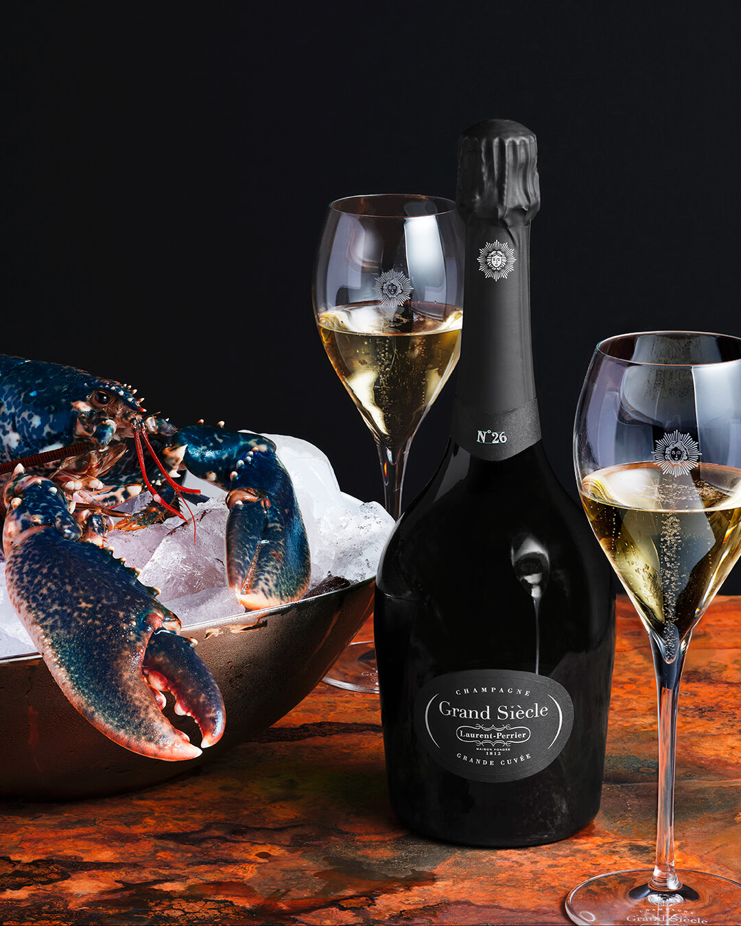 Champagne Grand Siècle Noel