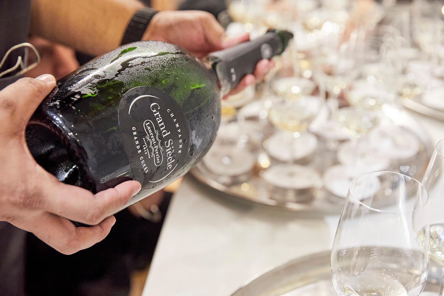 Grand Tasting 2025 Laurent Perrier Service Grand siecle Grand Tasting 2025 Laurent Perrier Service Grand siecle