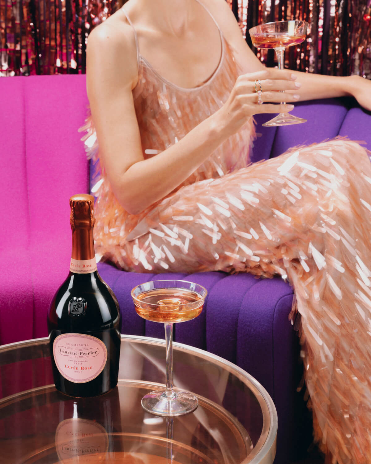 Laurent perrier cuvée rosée reveillon