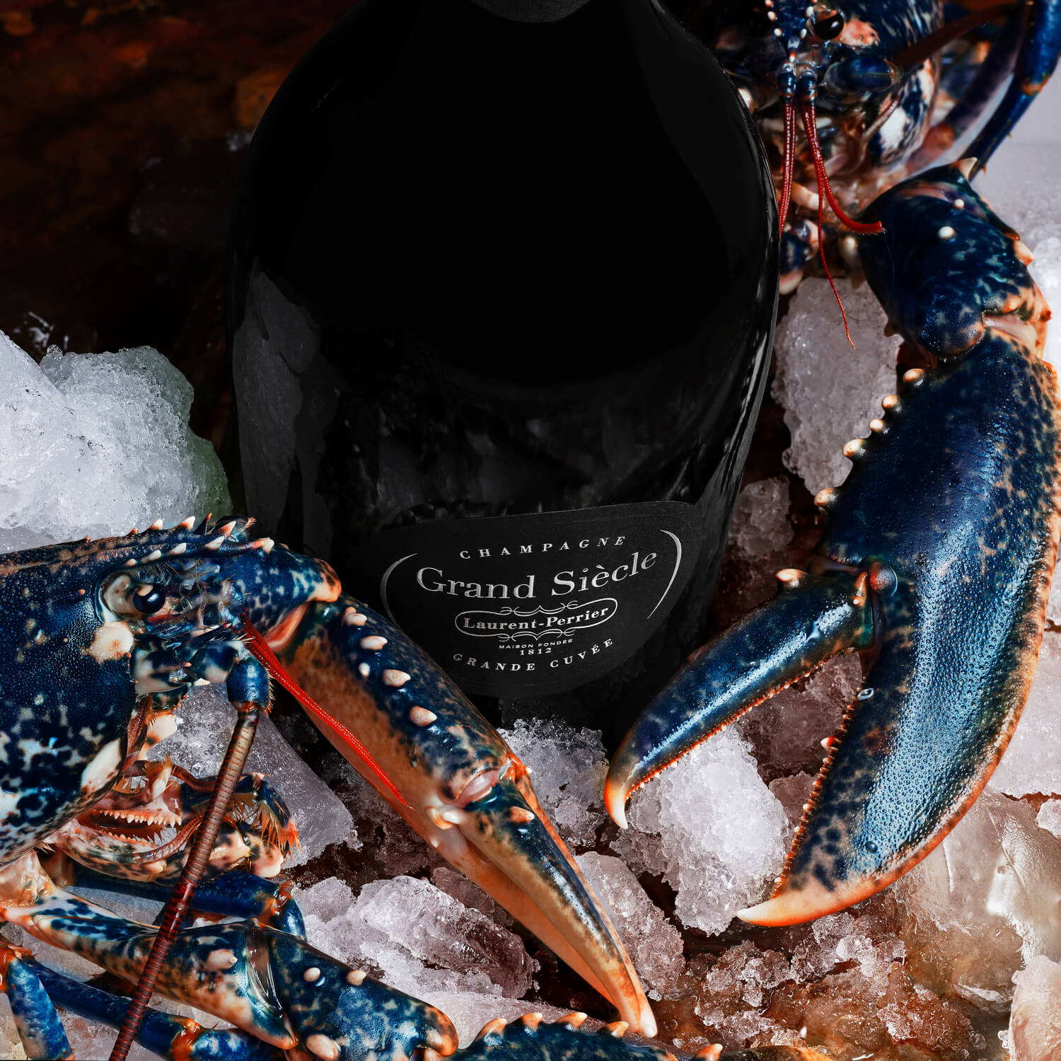 champagne grand siecle homard glace