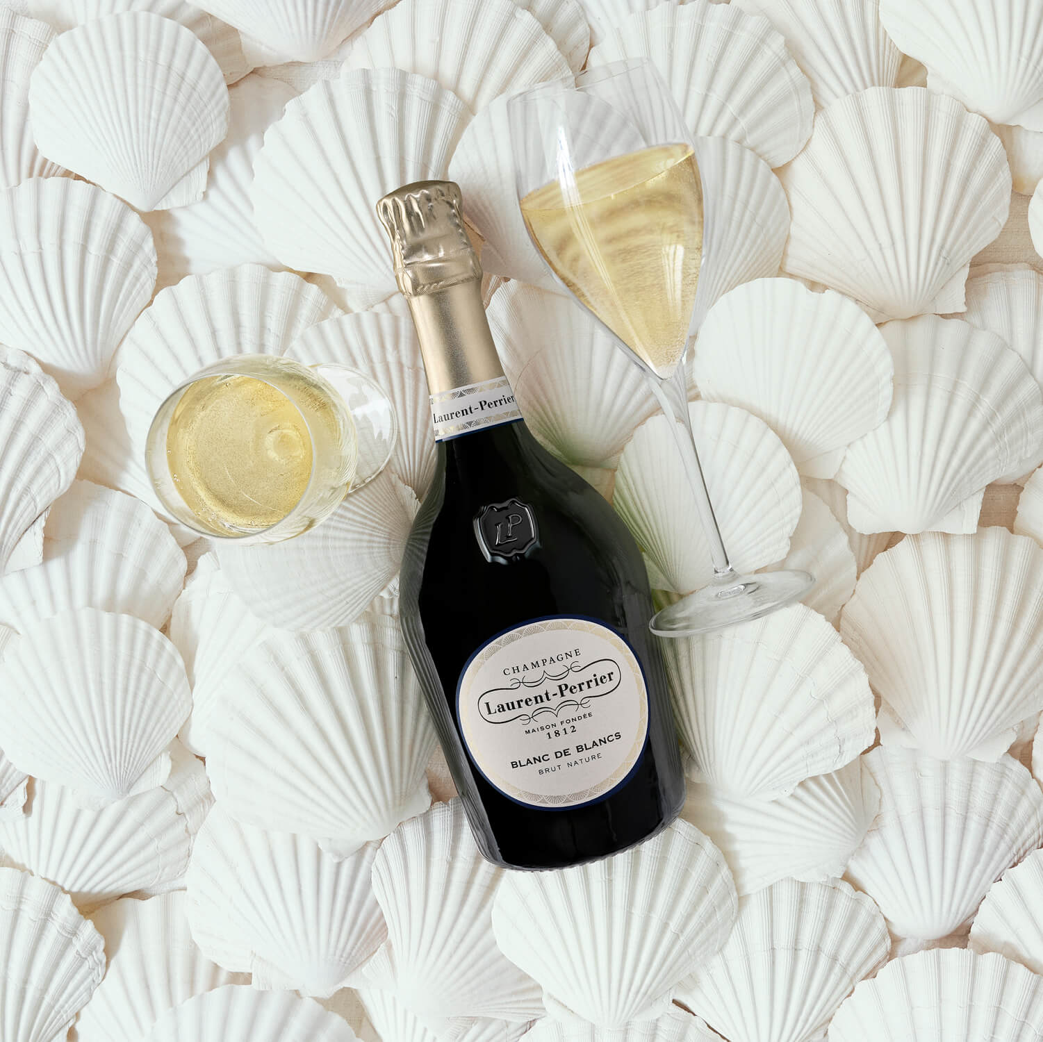 laurent perrier blanc de blancs capesante