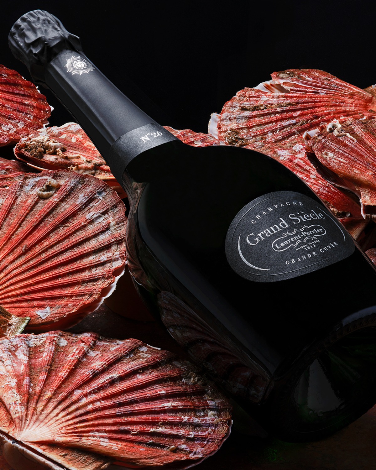 laurent perrier brut millesime capesante