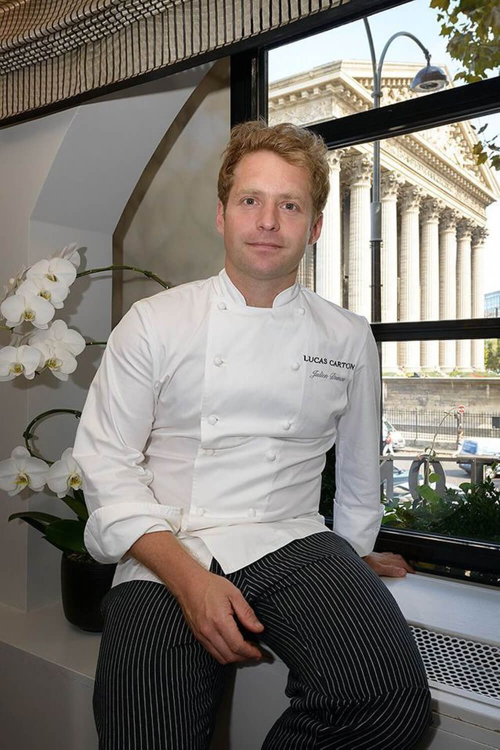 Julien Dumas chef chez Lucas Carton