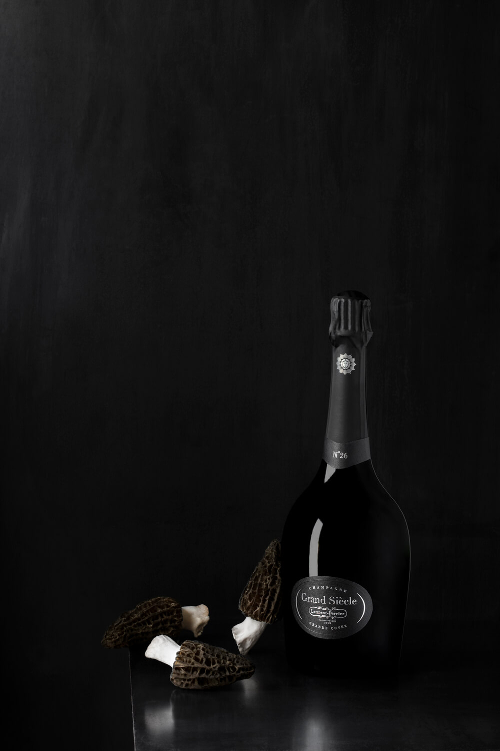 champagne grand siecle champignons morille