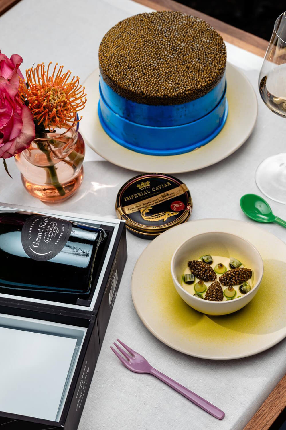 Laurent Perrier x Imperial Caviar Grand siecle 7