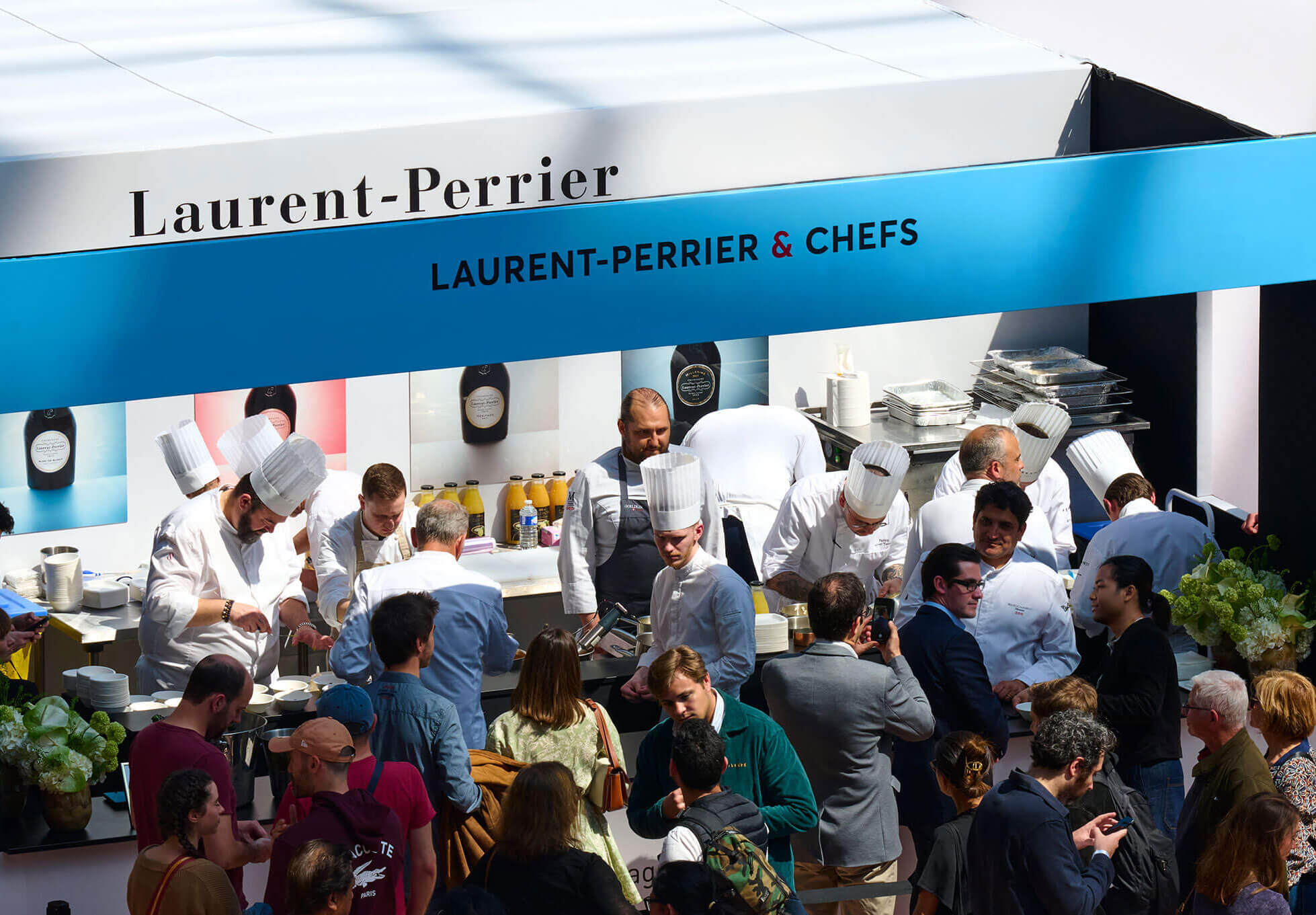 Restaurant Laurent Perrier chefs Taste of Paris