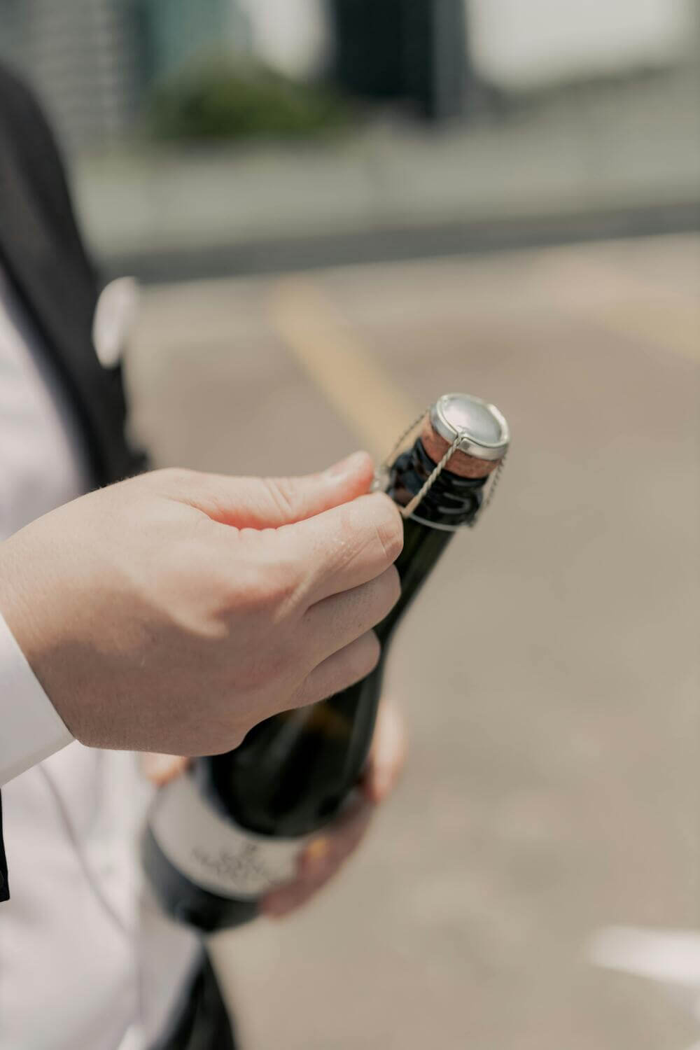 ouverture bouteille champagne