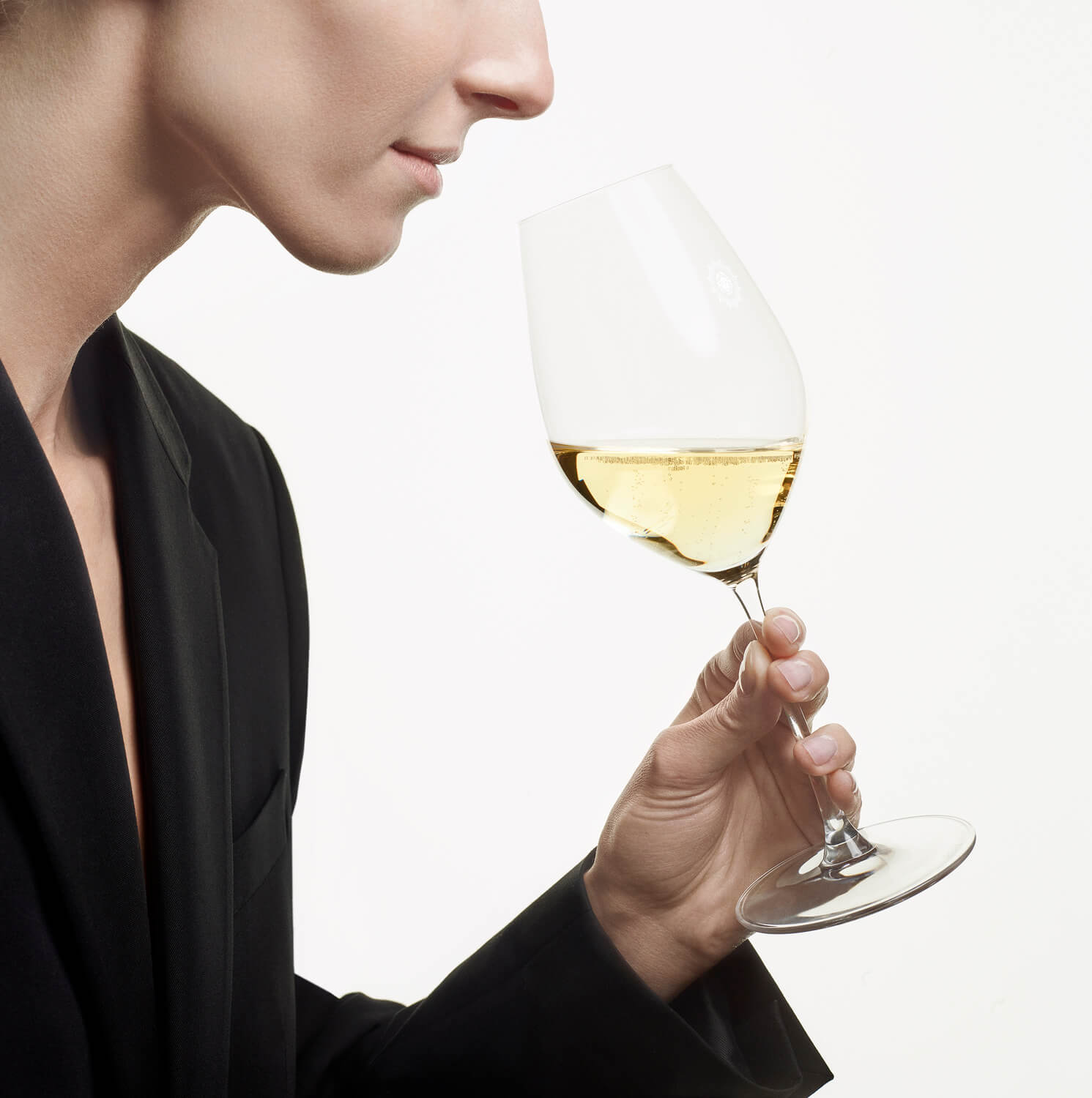 verre de champagne nez olfactif